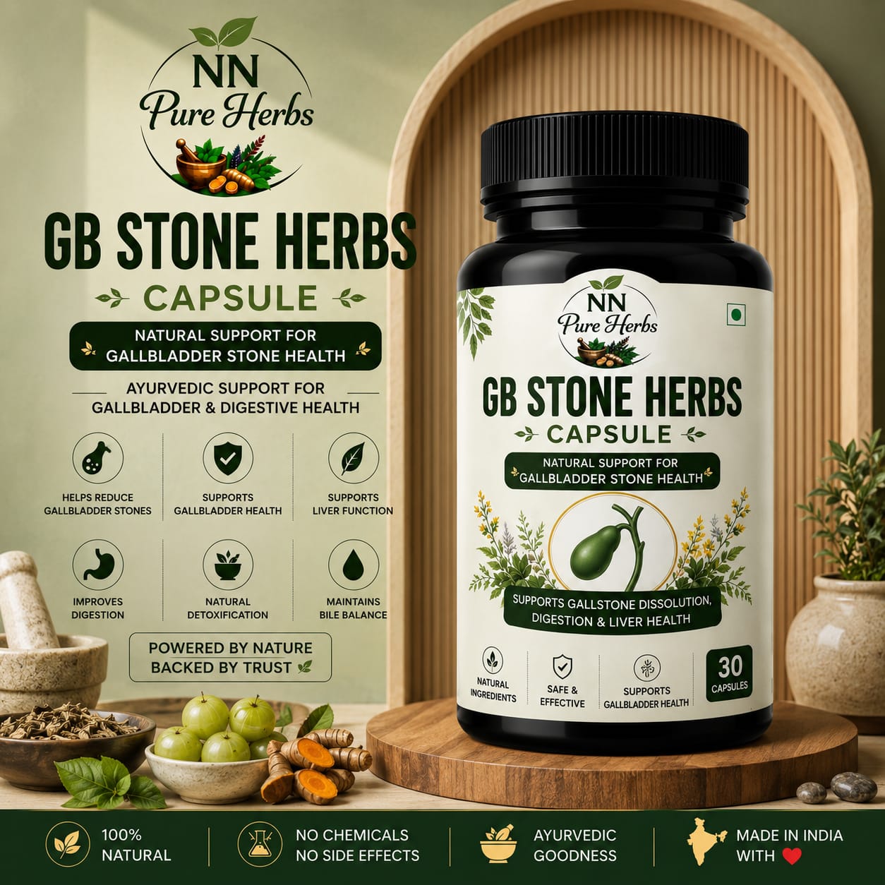 NN Pure Herbs GB Stone Herbs Capsule